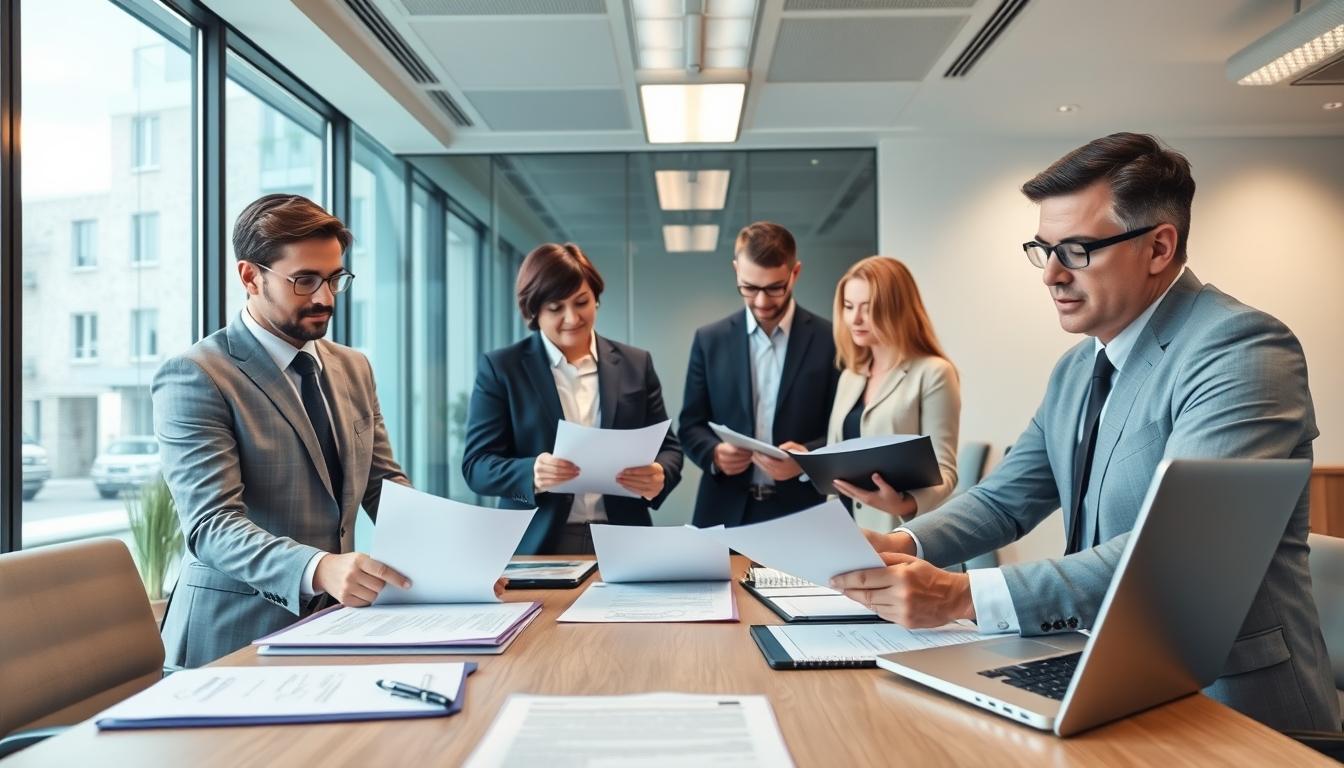 Senior legal support team